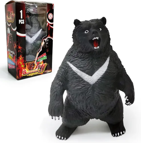 Miniatura 10 de ZTATU - Juego de juguetes blandos de monos estirables del mundo de los monos (paquete de 1) Mono splat, juguete de gorila, juguete blando de mono