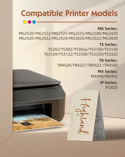 Miniatura 2 de Cartucho de tinta de repuesto 245XL para Canon 245XL Cartucho de tinta negro PG-245 XL PG245 para Pixma TR4522 TR4520 TR4500 MG2500 MG2522 TS202