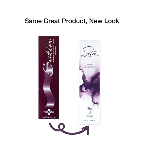 Miniatura 3 de Satin Color de cabello - colores de moda ultra vívidos - 3N - Marrón oscuro