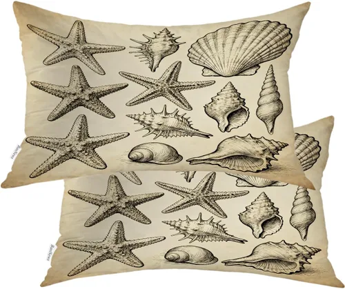 Miniatura 104 de Fundas de almohada con diseño de pinos y pájaros, bayas rojas, hojas de acebo, fondo beige, funda de cojín de mezcla digital, funda de almohada