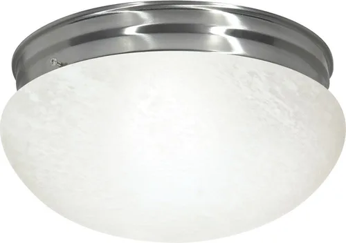 Miniatura 9 de NUVO SF77/347 Seta dos luces empotradas, desconocido, cromo pulido/vidrio blanco
