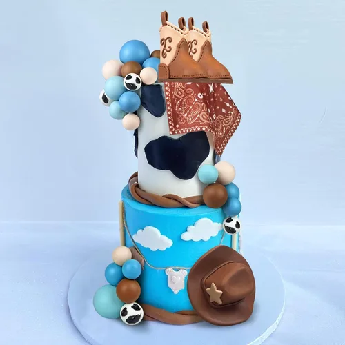 Miniatura 3 de 31 piezas de decoraciones de pastel de vaquero, sombrero de vaquero y bota, decoración de pastel de vaquero occidental, vaquera, cumpleaños, baby