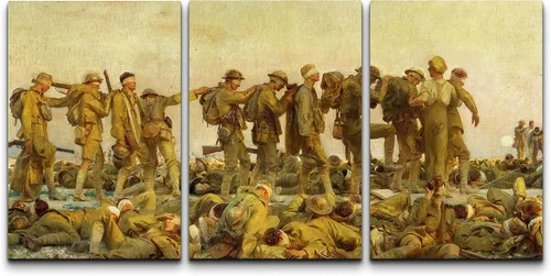 Miniatura 29 de Wall26 - Lienzo decorativo para pared, 3 piezas, serie de pinturas famosas