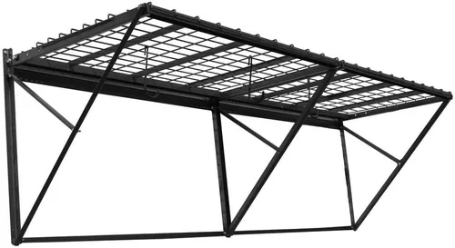 Miniatura 7 de Proslat 60012 ProRack Estante de almacenamiento de metal resistente con sección de 12 pies, granito de carbón