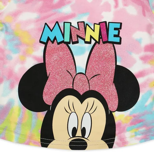 Miniatura 6 de Disney Minnie Mouse - Conjunto de camiseta y pantalones cortos para niñas, multicolor