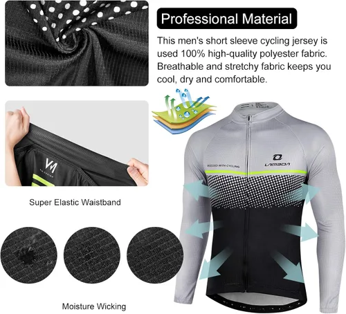 Miniatura 3 de LAMEDA Cycling Jersey Mens