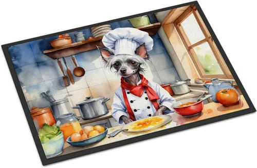 Miniatura 130 de Caroline's Treasures DAC6179MAT Affenpinscher - Tapete para puerta delantera, para interiores y exteriores, para entrada, antideslizante, lavable