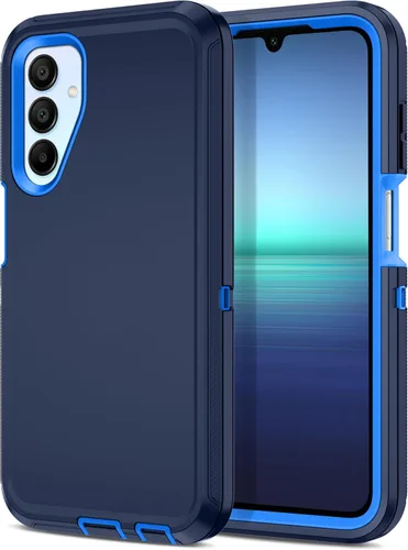 Miniatura 44 de I-HONVA Funda para Samsung Galaxy A52 5G a prueba de golpes, a prueba de polvo y caídas, 3 capas de protección de cuerpo completo