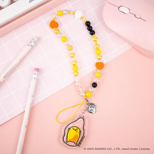Miniatura 3 de iFace - Pulsera de cuentas de Hello Kitty y sus amigos - Correa universal para teléfono con dije, bonita cadena para muñeca, cordón estético f.