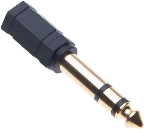 Miniatura 4 de Insignia Adaptador de conector para auriculares mini de 1/4"-a-0.138 in - Negro