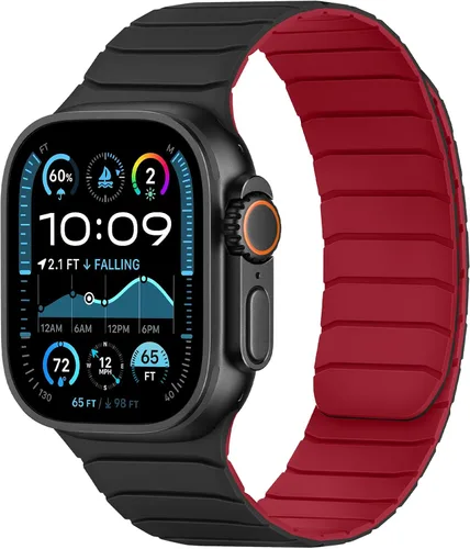 Miniatura 11 de Tasikar Bandas Magnéticas Compatibles con Apple Watch 42mm (Serie 11/Serie 10) 41mm 40mm 38mm, Correa de Reemplazo de Silicona Suave para iWatch SE