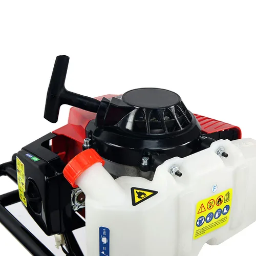 Miniatura 6 de XtremepowerUS Juego de 4 piezas de excavadora de agujeros para postes de 2.5 hp Powerhead Hole Digging con broca de taladro de excavación de tierra