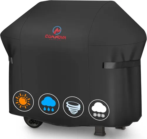 Miniatura 12 de Comnova Cubierta para Parrilla de 30 Pulgadas - 7105 Cubiertas de BBQ para Parrilla de Gas Weber Spirit 210 Resistente e Impermeable, Cubierta