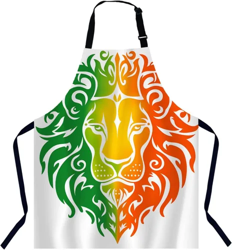 Miniatura 13 de Delantal de chef con patrón geométrico azteca, delantal de cocina y horneado para hombres y mujeres, delantal de cocina, delantal de carnicería
