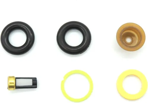 Miniatura 4 de HiSport Kits de servicio de reconstrucción de inyectores de combustible para motores EV1 universales juntas tóricas de inyector, espaciadores