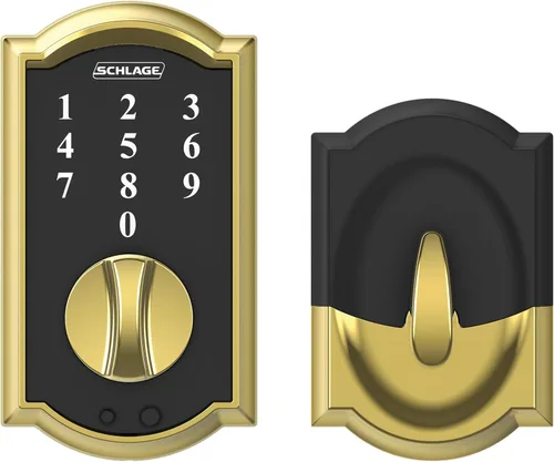 Miniatura 5 de Cerradura de seguridad táctil Schlage Camelot, BE375 CAM 605 Bright Brass