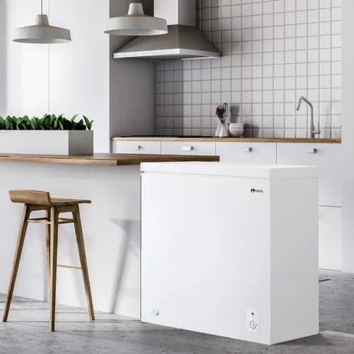 Miniatura 7 de KEG Congelador de pecho superior de 7.0 pies cúbicos con termostato ajustable y cesta de almacenamiento extraíble, máquina de congelación