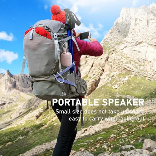 Miniatura 8 de Altavoces Bluetooth portátiles inalámbricos impermeables IPX7 Bluetooth 5.0 doble emparejamiento mini altavoz de ducha, sonido envolvente estéreo