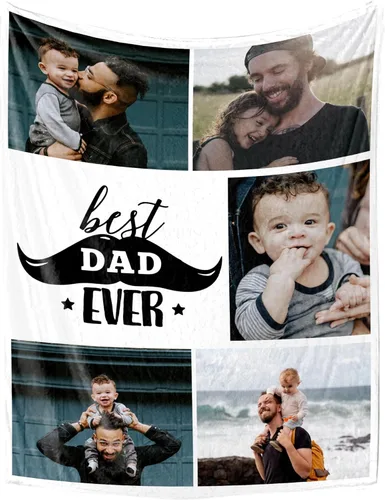 Miniatura 13 de Manta personalizada con foto, manta personalizada con imagen, regalos personalizados para pareja, mamá, papá, novia, novio, amigo, cumpleaños, 10