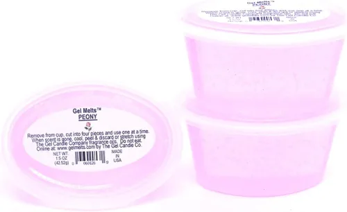 Miniatura 2 de Peel, MELT and Enjoy - Gel con aroma floral perfumado a peonía para calentadores y quemadores