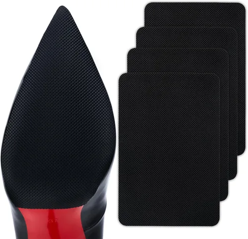 Miniatura 15 de GADEBAO - Almohadillas antideslizantes para zapatos, autoadhesivas, con suela antideslizante, silicona sin olor de primera calidad, agarre Negro