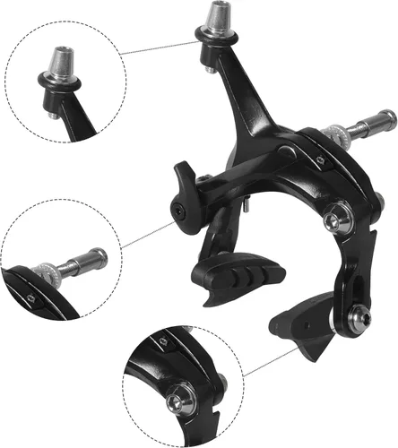 Miniatura 5 de SENQI Pinza de bicicleta de aleación de aluminio, pinza de freno de bicicleta, pinza C para bicicletas de engranaje fijo, bicicletas de carretera