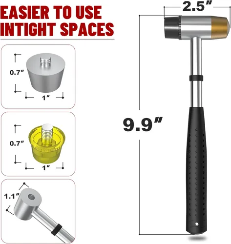 Miniatura 5 de Martillo Gunsmithing con 4 puntas de Militaria