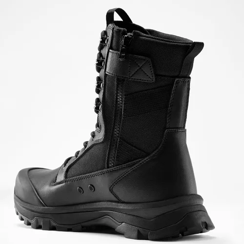 Miniatura 7 de Coostar Botas tácticas para hombre, ligeras, botas de combate militar, botas de trabajo con cremallera lateral, botas de motocicleta