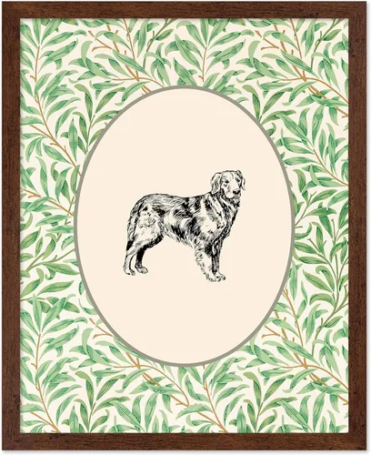 Miniatura 35 de Poster Master Póster Vintage de Cocker Spaniel Inglés - Impronta Retro de Perro - Arte Floral - Arte de Cachorros - Arte para Amantes de Animales