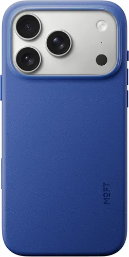 Miniatura 45 de MOFT Funda para iPhone 17 Pro, funda MOVAS a presión, compatible con MagSafe, piel vegana suave al tacto, diseño minimalista clásico, ligera