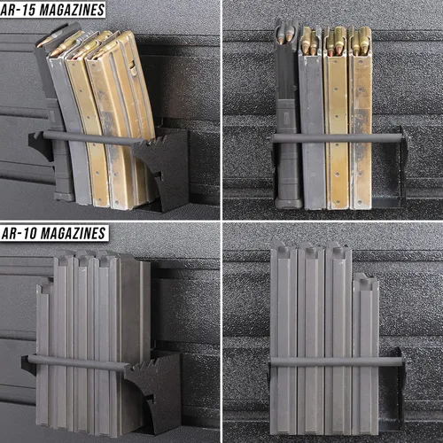 Miniatura 2 de Hold Up Displays - Estante universal de almacenamiento de cargador para todos los cargadores AR10, AR15, AK47, SKS, M4, pistolas de todos