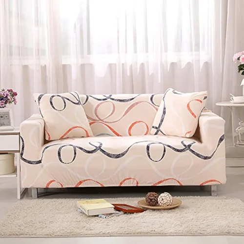 Miniatura 23 de Funda de Sofá Estampada Elástica Fundas de Sofá con Patrón Fundas para Sillón (DCG, Sillón)