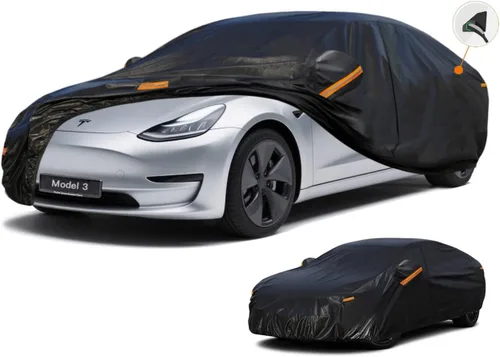 Miniatura 89 de Kayme - Cubierta completa impermeable de 7 capas para Honda Civic Sedán/Coupé (1991-2024), apta para todo clima, protección p/exteriores contra