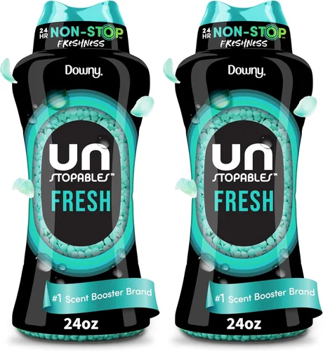 Miniatura 20 de Downy Unstopables - Perlas potenciadoras de aroma para lavar la ropa, frescas, 18.2 onzas