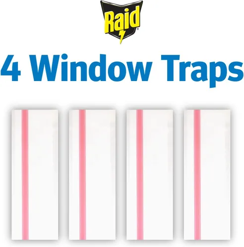 Miniatura 3 de Raid Trampa para moscas de ventana, 4 unidades (paquete de 3)