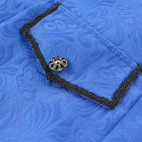 Miniatura 5 de Apocrypha - Chaquetafracabrigo largo vintage para hombre, de estilo góticovictorianosteampunk