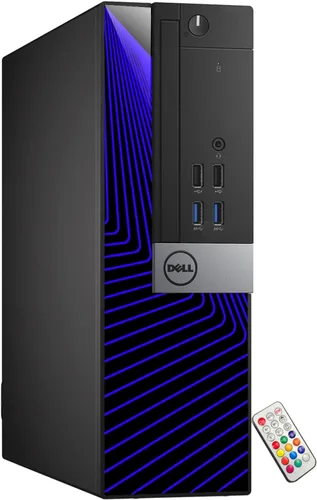 Miniatura 7 de Dell Computadora de escritorio Optiplex de factor de forma pequeño Intel 8ª generación i5-8500 (6 núcleos) hasta 4.10 GHz Memoria RAM DDR4 de 16