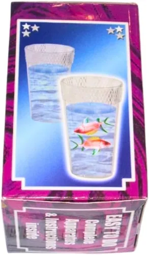 Miniatura 6 de MilesMagic Magician's Ever Filling Glass Gimmick Cualquier forma de líquido que se bloquea a sí mismo Efecto de leche Truco de magia real