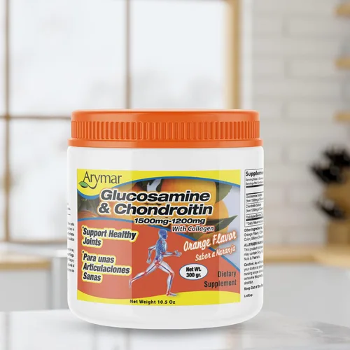 Miniatura 4 de Arymar Glucosamina Chandroitin Powder (1500 mg/1200 mg) - Suplemento de apoyo a la salud de las articulaciones - Ayuda a mantener la movilidad