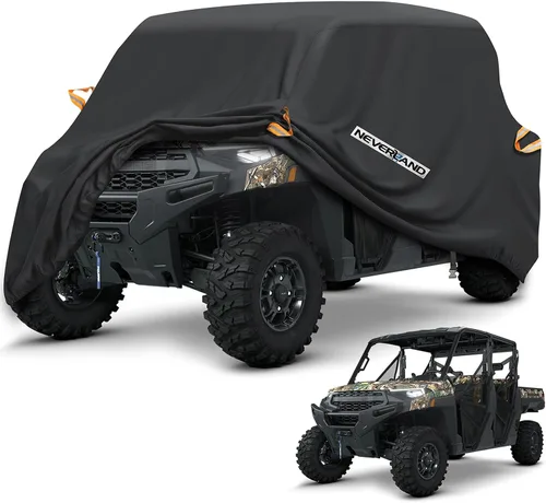Miniatura 11 de Neverland Cubierta UTV impermeable 300D resistente 2-3 plazas/4-6 plazas 4 puertas lado a lado, protección para todo tipo de clima, compatible