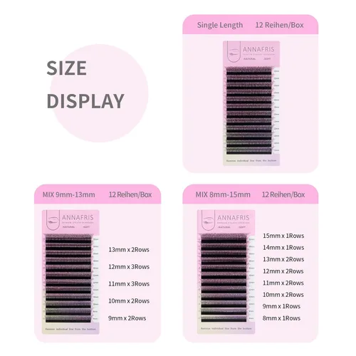 Miniatura 6 de Extensiones de pestañas postizas 6D en forma de W, 0.003 in, rizo D, volumen de 0.43 pulgadas, suministros de maquillaje, extensiones de pestañas