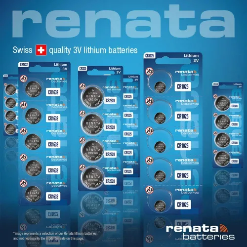 Miniatura 6 de Renata CR1220 Baterías – Batería de litio de 3 V 1220 (2 unidades)