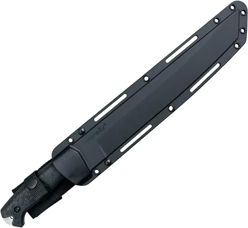 Miniatura 4 de Cold Steel Warcraft Tanto 4034SS - Cuchillo de hoja fija táctico militar con mango GFN resistente y hoja afilada como una navaja, con funda Secure-Ex