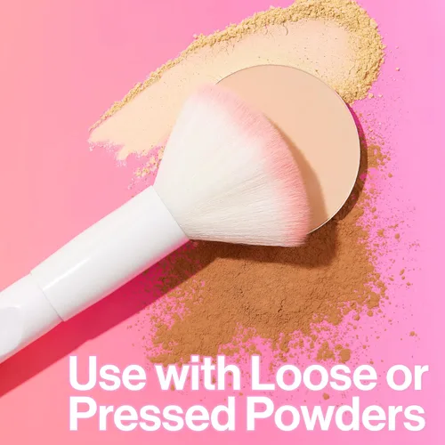 Miniatura 2 de wet n wild - Brocha para polvo con cerdas sintéticas ultra suaves para una aplicación impecable, tacto suave, mango ergonómico para un control