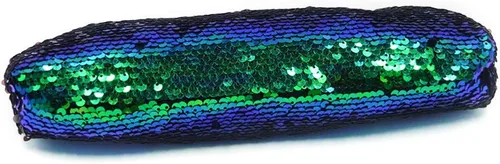 Miniatura 3 de Mini bolso de mano de noche con lentejuelas de sirena con purpurina para mujer, correa de cadena, bolso cruzado con candado para besar