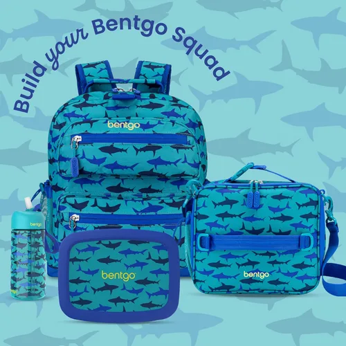 Miniatura 7 de Bentgo Kids Prints - Lonchera para niños, a prueba de derrames, con 5 compartimentos, estilo bento, tamaño de porciones ideales para edades de 3 a 7