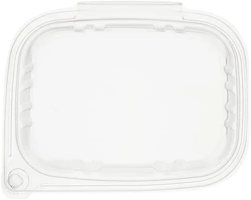 Miniatura 13 de Restaurantware Tamper Tek - Contenedores para llevar de 8 onzas, 100 recipientes a prueba de manipulaciones, tapa con bisagras, recipientes