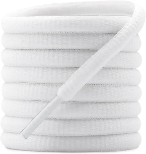 DELELE - 2 pares de cordones ovalados disponibles en 42 colores, 0.25 pulgadas de grosor para tenis deportivos y de correr