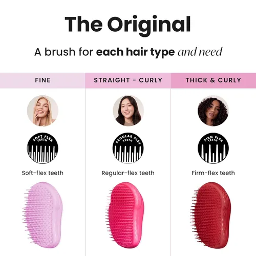 Miniatura 8 de Tangle Teezer - Cepillo original para desenredar , 1, Rosado Rosado Fizz