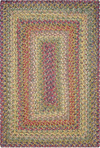 Miniatura 8 de Homespice Rainforest - Juego de 2 alfombras trenzadas multicolor, ideales como alfombras de pasillo lavables para cocina y tapete de entrada Selva